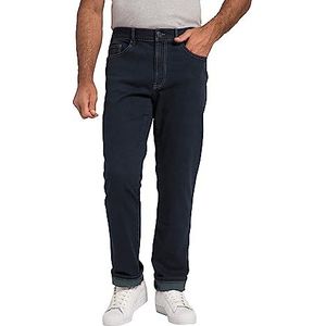 JP 1880 Traveller 821217902-58 Jeans voor heren, grote maten, L-8XL, regular fit, elastische tailleband aan de zijkanten, jeansblauw, maat 38/74, Denim Blauw