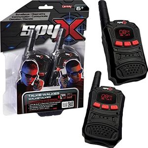 Spy X – Walkietalkie - Speelgoed & Spionageaccessoires - Spionage Panoplie voor kinderen - Vanaf 6 jaar - Lansay