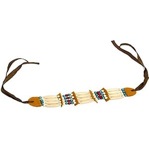 Folat Indianen-halsketting 22046, meerkleurig, Eén maat, One Size Fits Most, Kunststof