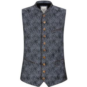 Stockerpoint Gilet traditionnel Christiano, bleu, 54