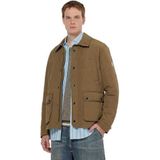 Scotch & Soda Manteau matelassé géométrique, Marron doré 230, M