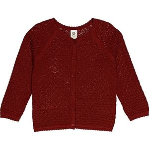 Müsli by Green Cotton Cardigan en tricot pour fille, RUSSET, 116