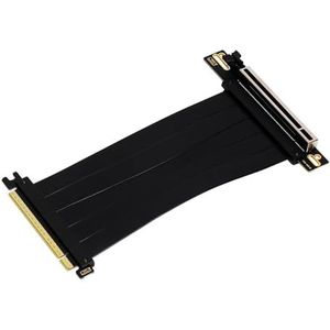 ABYSM Gaming Riser PCIe 4.0 x16 verlengkabel flexibel zwart