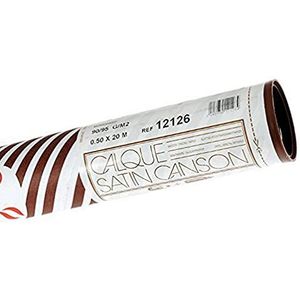 Canson Calque Satin rol 90-95 g/m² 0,5 x 20 m transparant