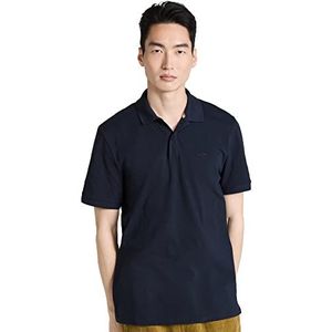 BOSS Pallas Poloshirt voor heren, korte mouwen, donkerblauw, XXL, Donkerblauw
