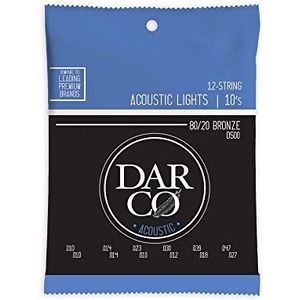 Darco D-500 brons, licht, 12 snaren, 010/047