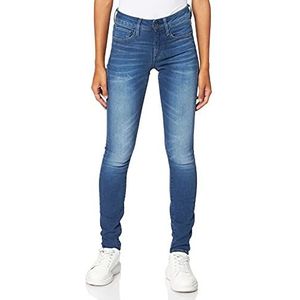 G-STAR RAW Deconstructed 3301 Skinny jeans voor dames, halfhoge taille, blauw (medium leeftijd 9874-071)