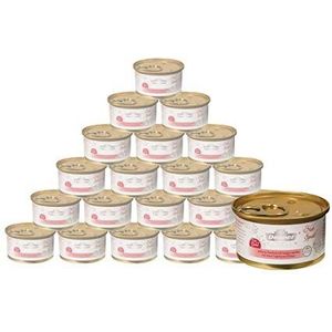 Dehner Premium Lovely Voedingssupplement voor volwassenen, tonijn en zeegras met garnalen, 24 x 85 g (2 kg)