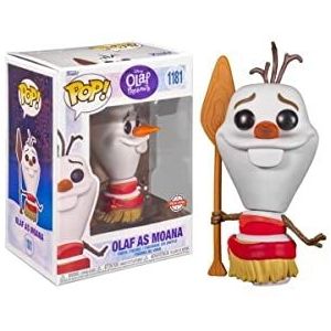 Funko Pop! Disney: Frozen – Olaf As Moana – de ijskoningin – exclusief Amazon – figuur van vinyl om te verzamelen – cadeau-idee – officiële producten – speelgoed voor kinderen en volwassenen