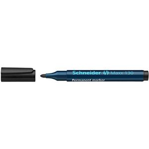 Schneider Maxx 130 permanente markeerstift, ronde punt, zwart