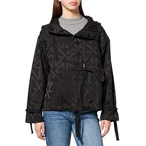 G-STAR RAW Losse anorak voor dames, zwart (Dk Black C906-6484)