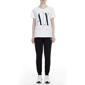 Armani Exchange Icon Project Joggingbroek voor dames, zwart.