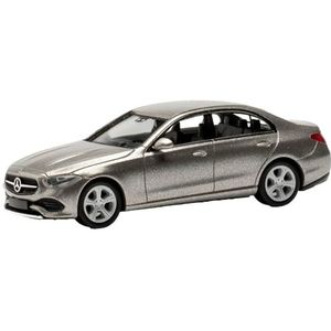 Herpa Mercedes-Benz C-klasse limousine mojavezilver metalen auto miniatuurauto klein detailgetrouw verzamelaarsmodel 430913