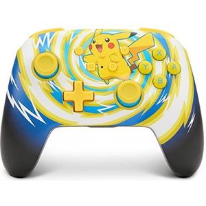 PowerA 1523595-01 verbeterde draadloze controller voor Nintendo Switch – Pokémon: Pikachu Vortex