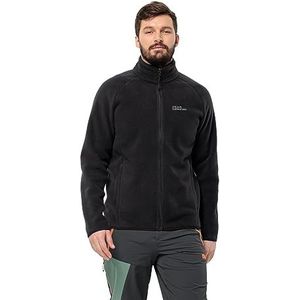 Jack Wolfskin Waldsteig Fz M Fleecejack voor heren, zwart.