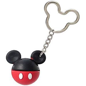 Disney Mickey Mouse sleutelhanger in bolvorm, meerkleurig