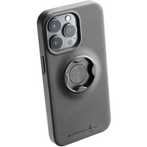 INTERPHONE QUIKLOX System | telefoonhouder voor motorfiets, speciale iPhone 14 PRO hoes voor Quiklox stuur of spiegelbevestiging