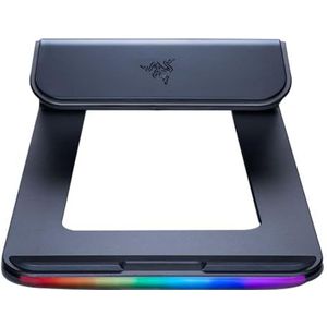 Razer Laptop Stand Chroma - Laptopstandaard met RGB Chroma verlichting - USB 3.0 hub met 3 poorten (18 graden hellingshoek, aluminium en ergonomisch design), zwart