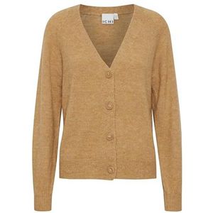 ICHI Ihkamara Ca3 Cardigan voor dames, 160928/Curry