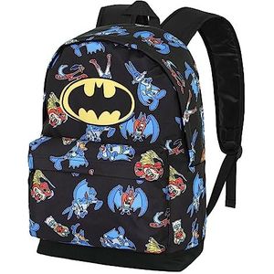 KARACTERMANIA Looney Tunes Batman Tunes-Fan HS Rugzak 2.0 Zwart, Zwart, One Size, Fan HS 2.0 Batman Tunes Rugzak, zwart., Fan HS 2.0 Batman Tunes rugzak