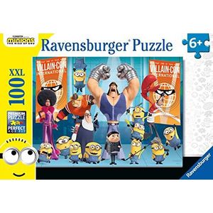 Ravensburger - Kinderpuzzel - puzzel 100 p XXL - Gru et de Minions - Minions 2 - vanaf 6 jaar - 12915