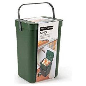 Perfetto PATTUMIDE/ORGANISCH AFVAL om op te hangen - coll. GINO - 12 l. - Bosgroen