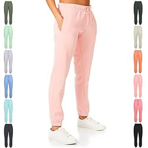 Light & Shade Light and Shade Ladies Soft Touch Loungewear Sweatpants Joggers Jog Pants dames (1 stuk), Roze