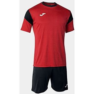 Joma Set Phoenix, rood, zwart, XS heren