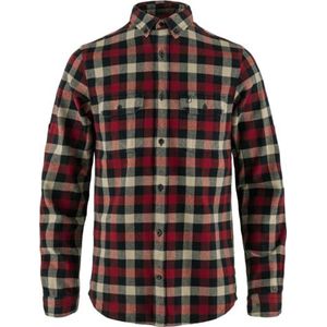 FJALLRAVEN 81353-555-320 Skog Shirt M T-Shirt Homme Dark Navy-Red Taille S, Dark Navy-Red, S