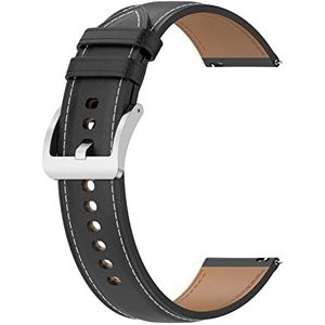 Leren armband, compatibel met Huawei Watch GT 4 41 mm, verstelbare reservearmband van hoogwaardig leer voor Huawei Watch GT4 41 mm smartwatch, Metaal