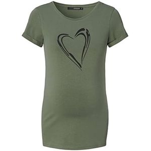SUPERMOM Bratton T-shirt met korte mouwen voor dames, Thyma - P967, 34, Tijm - P967