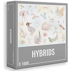 Hybrids puzzel met 1000 prachtige en kleurrijke delen voor volwassenen. Hoogwaardige puzzel, gemaakt in Europa, speciaal voor volwassenen