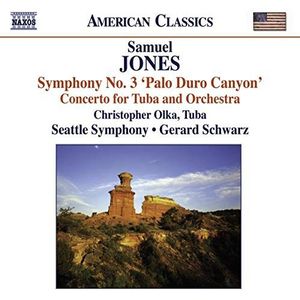 S.Jones: Symph. 3/Tuba Cto.