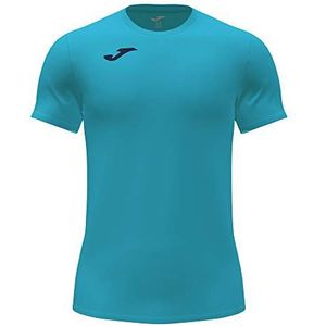 Joma Record II T-shirt voor heren, turquoise fluor