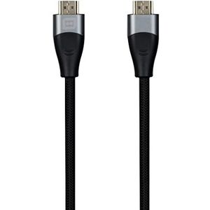 Konix Drakkar adapterkabel standaard HDMI 2.1-stekker A naar A-stekker 1,8 m, compatibel met PS3, PS4, Xbox One, 4k Ultra HD, Apple TV, zwart