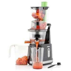 Princess Princess 202045 Easy Fill Slow Juicer sapcentrifuge, extra grote toevoerbuis, hoog rendement