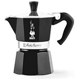 Bialetti Moka Express - Percolator - 3 kops - Aluminium - Zwart