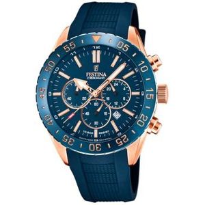 Festina Sporthorloge F20516/1, Blauw, riem