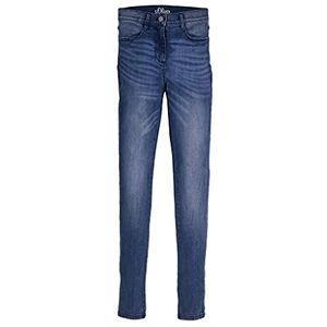 s.Oliver Regular fit voor meisjes: skinny fit, Blauw