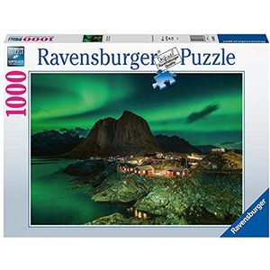 Ravensburger - Puzzel voor volwassenen - 1000 stukjes puzzel - Aurora Boreale in Noorwegen - Voor volwassenen en kinderen vanaf 14 jaar - Hoogwaardige puzzel - Landschappen - Exclusief voor Amazon - 88608