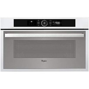 Whirlpool AMW 731/WH Ingebouwd Grill-magnetron 31 l 1000 W Zwart, Roestvrijstaal, Wit