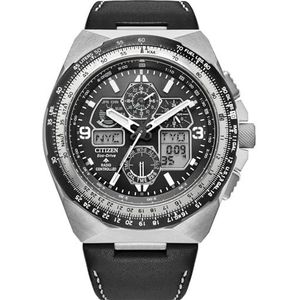 Citizen JY8149-05E horloge, zwart, bandjes, zwart., Riemen