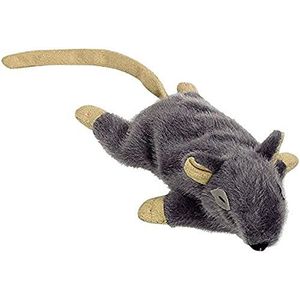 Nobby Pluche muis voor katten, lichtbruin, 14,5 cm