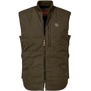 Fjallraven M Grimsey jachtvest - donker olijf - S - waterdichte voering G-1000® Silent Eco jachtvest voor heren