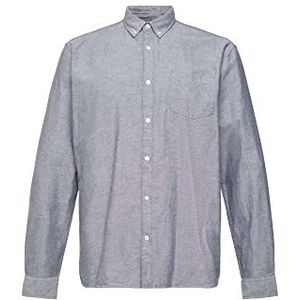 Esprit heren overhemd met knoop, 400/marineblauw, XS, 400 / marineblauw
