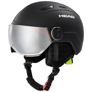 HEAD MOJO Visor Skihelm, uniseks, jongeren, zwart, XXS