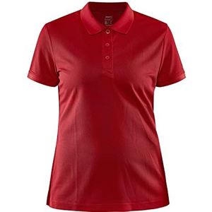Craft Poloshirt voor dames Core Unify, Helder rood