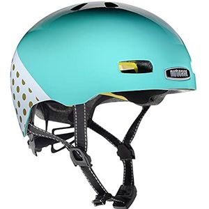 Nutcase Street-Tiffany's Brunch (Reflective) helm voor volwassenen, uniseks, meerkleurig, M