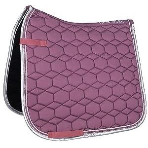 HKM Crystal Fashion Tapis de selle Violet foncé Taille Unique