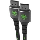 HDMI kabel Snakebyte 2 meter zwart en groen